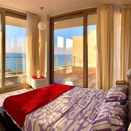 오브조르 Sea View Penthouse 아파트 외부 사진