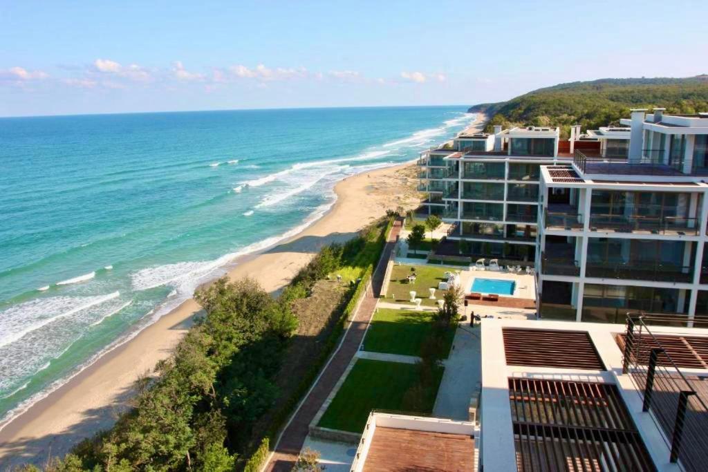 오브조르 Sea View Penthouse 아파트 외부 사진