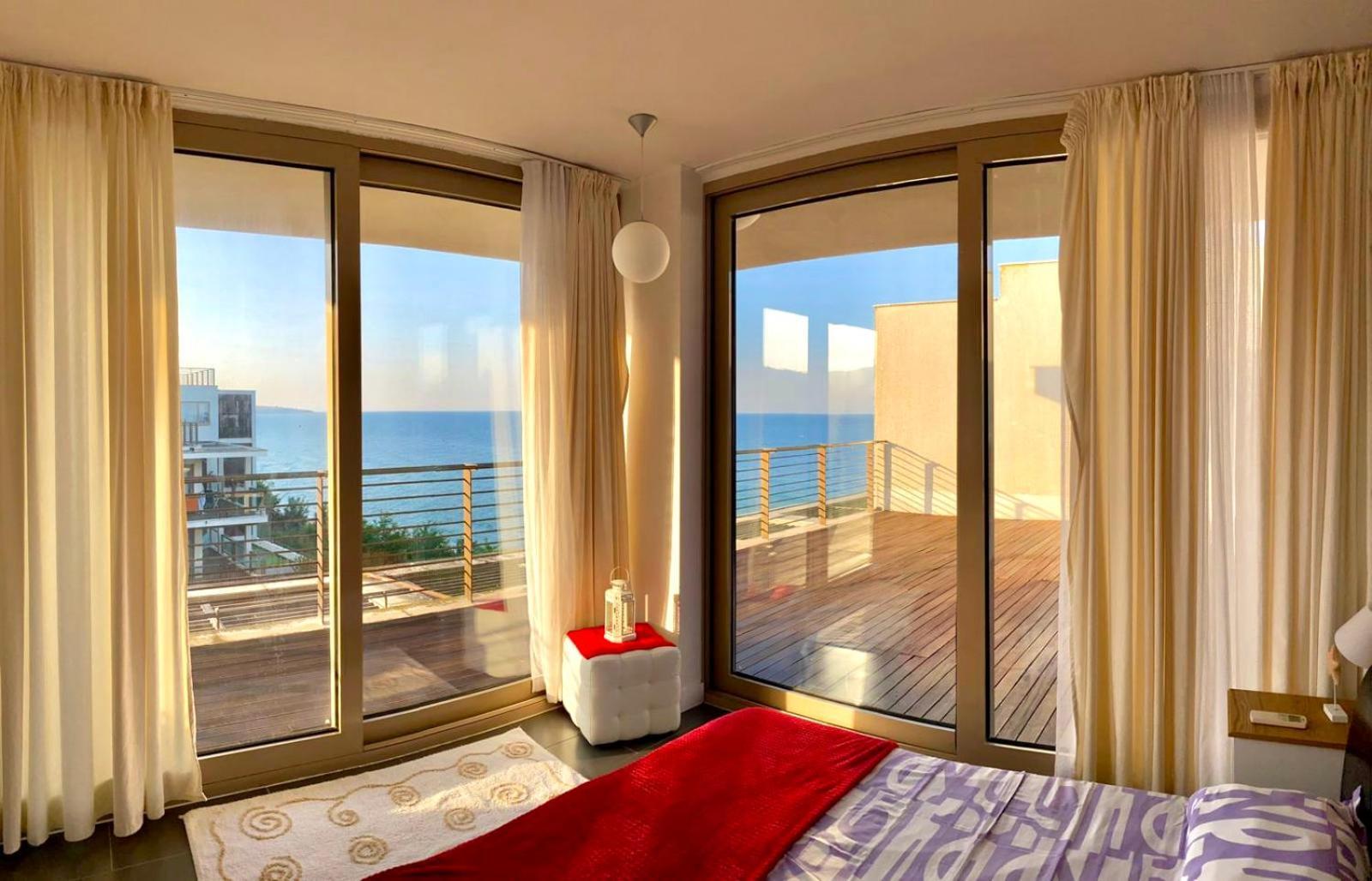 오브조르 Sea View Penthouse 아파트 외부 사진