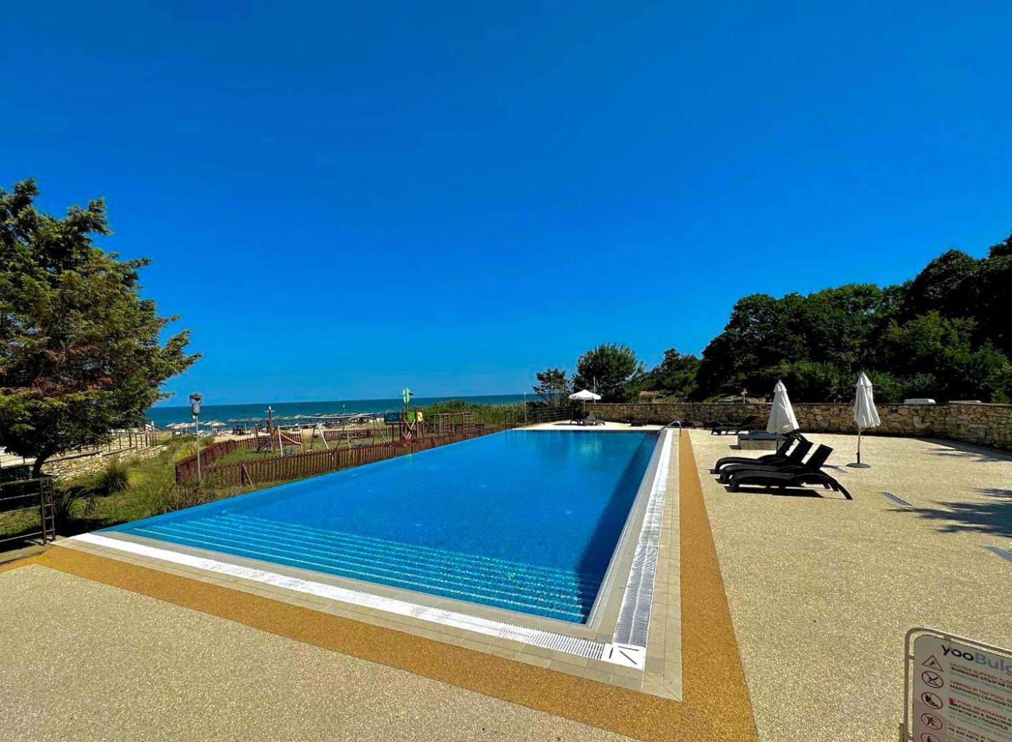 오브조르 Sea View Penthouse 아파트 외부 사진