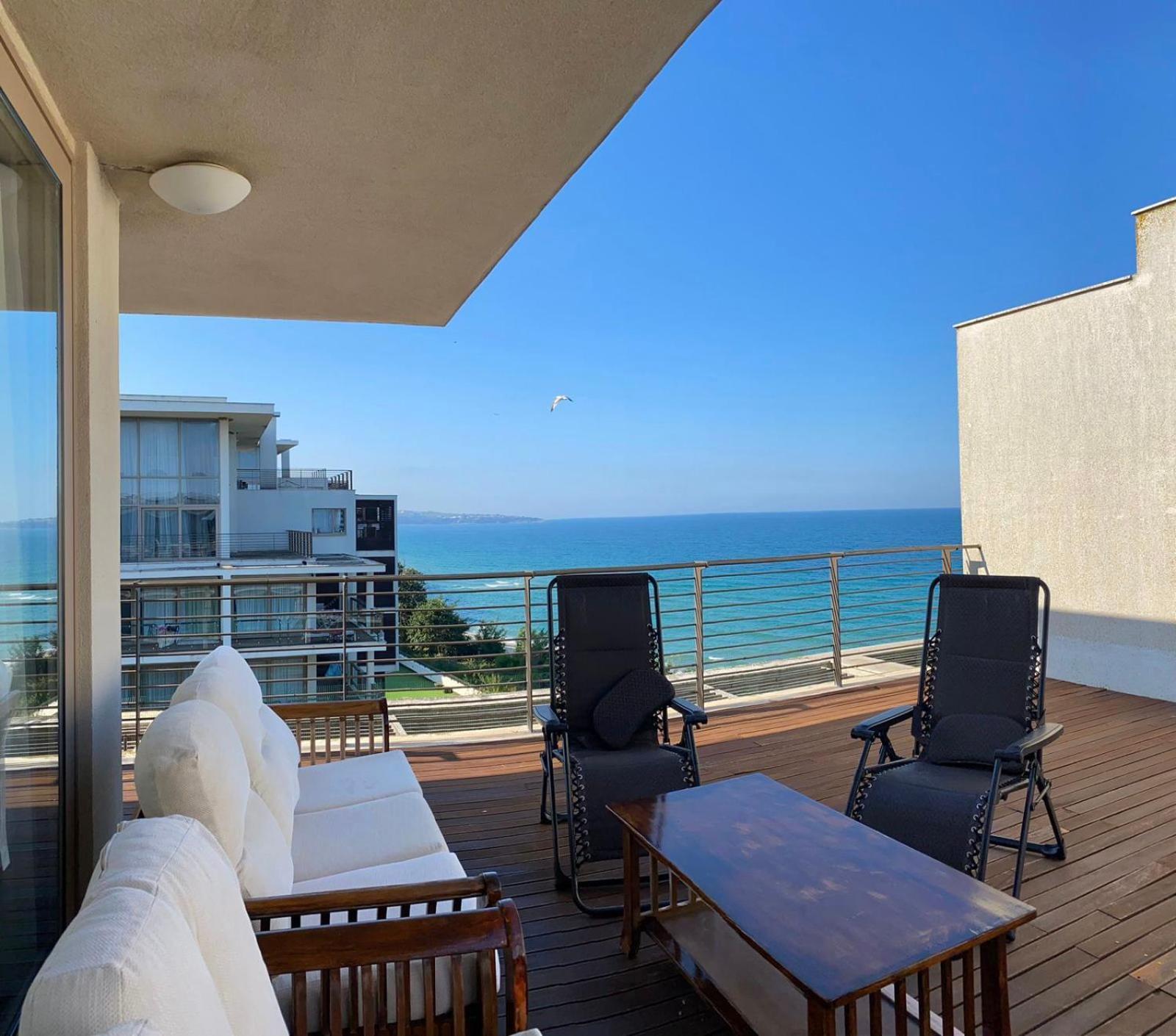 오브조르 Sea View Penthouse 아파트 외부 사진