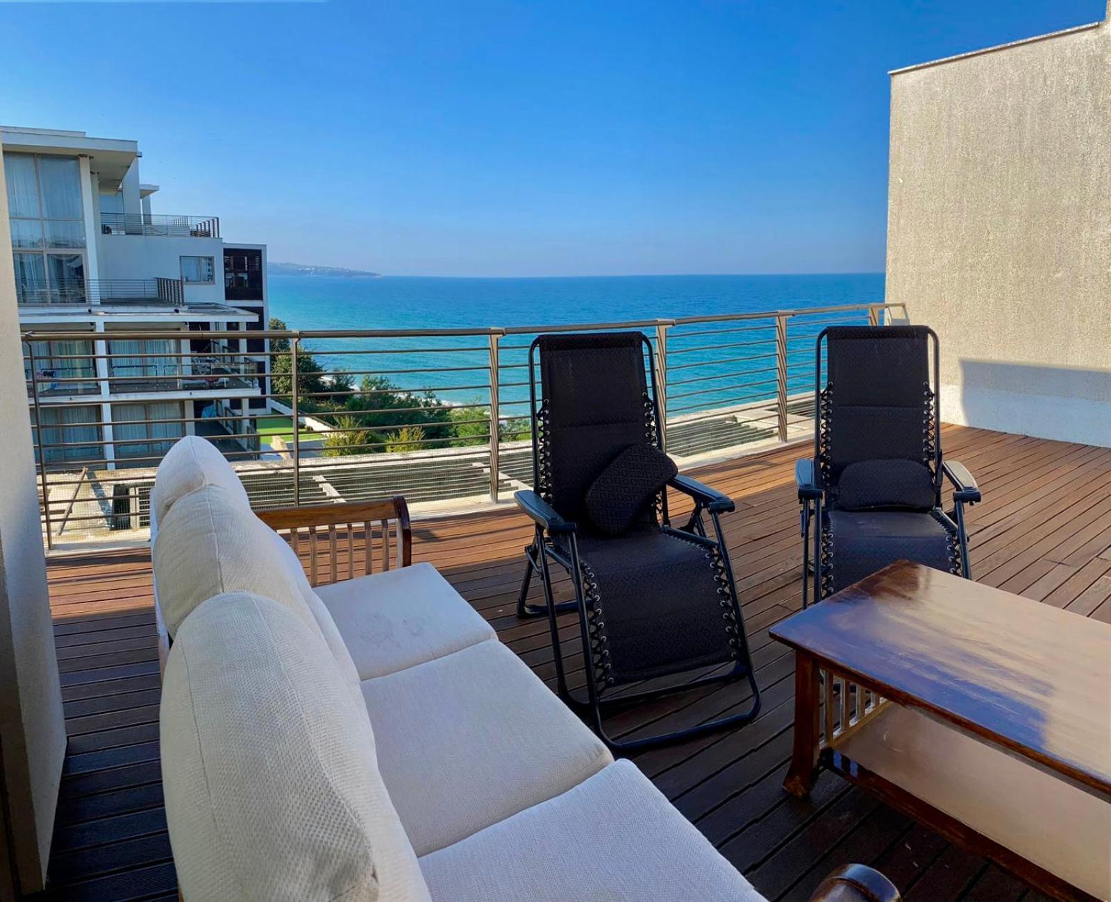 오브조르 Sea View Penthouse 아파트 외부 사진