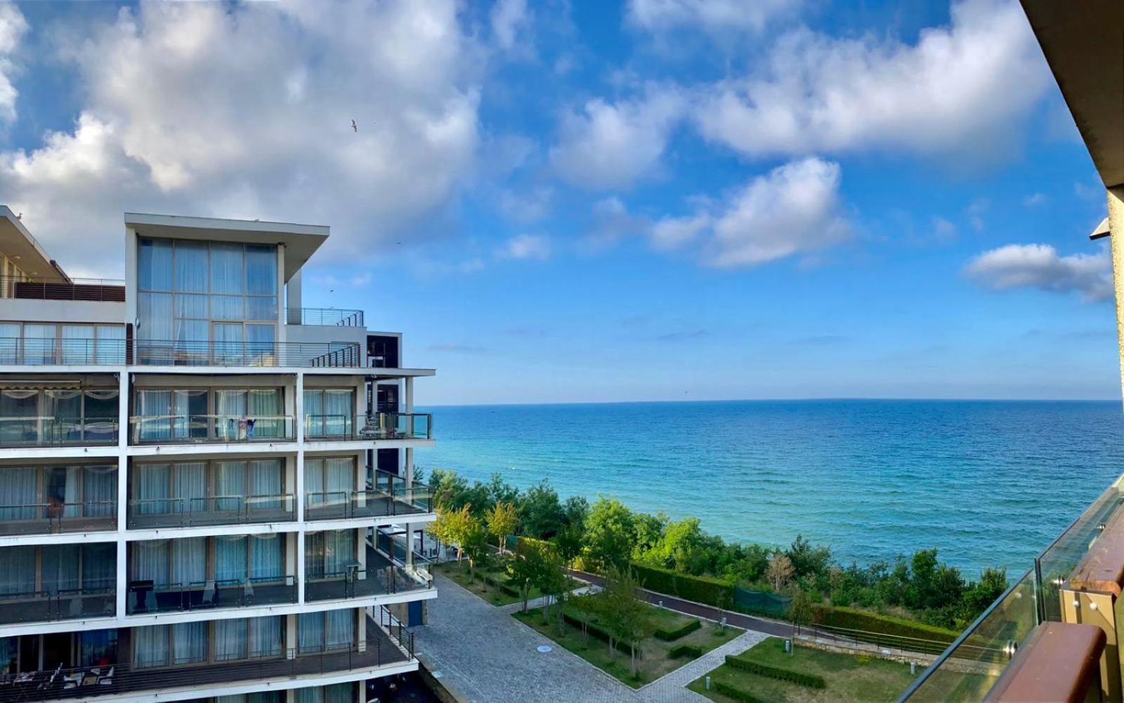 오브조르 Sea View Penthouse 아파트 외부 사진