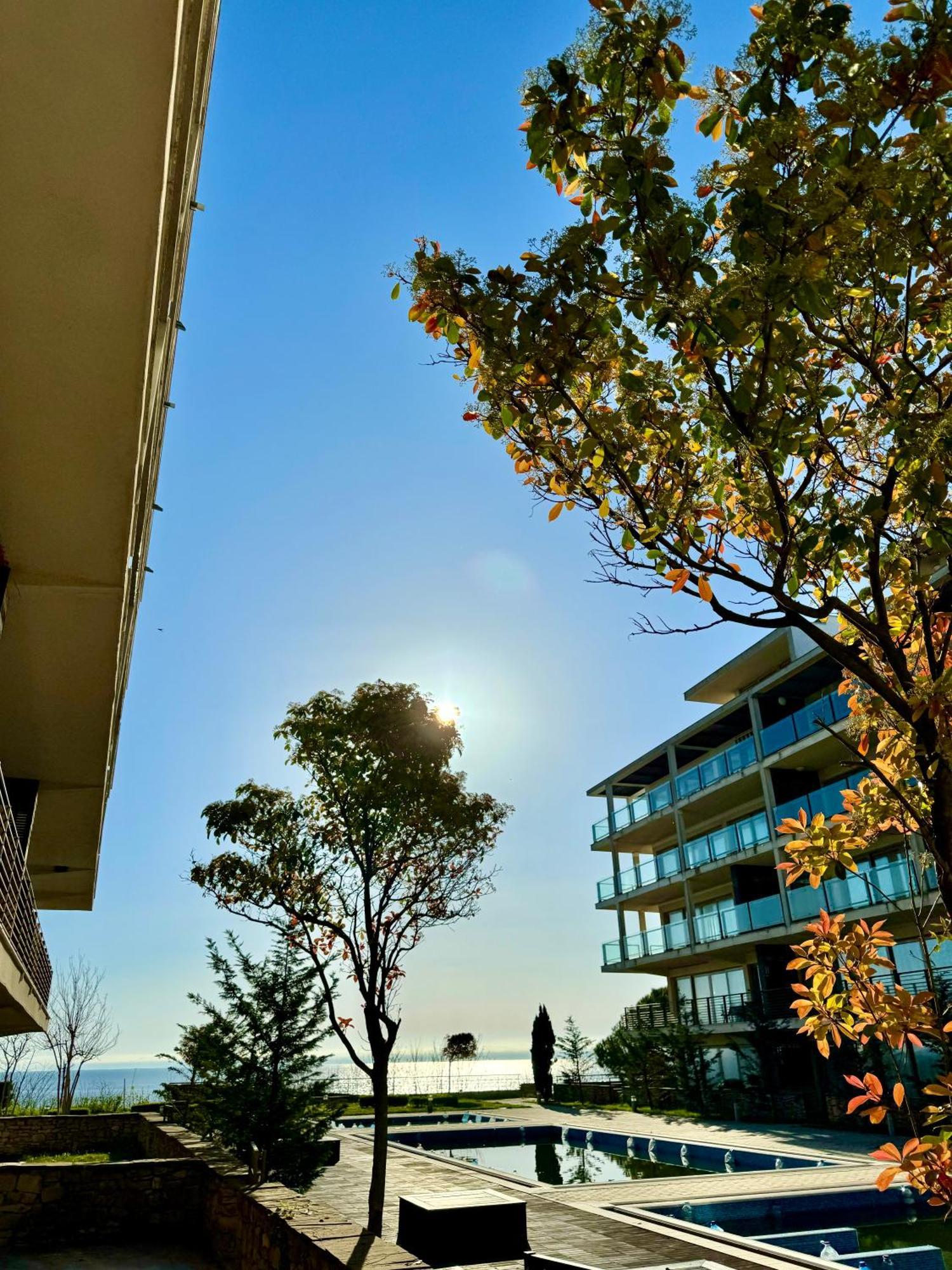오브조르 Sea View Penthouse 아파트 외부 사진